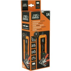 Chargeur batterie auto - XLPT - 1A - 20W - 12V - 3 m - Inclus câble d