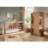 Lit bébé combiné - 120x60cm - Evolutif en 90x190cm - Babyprice Up -