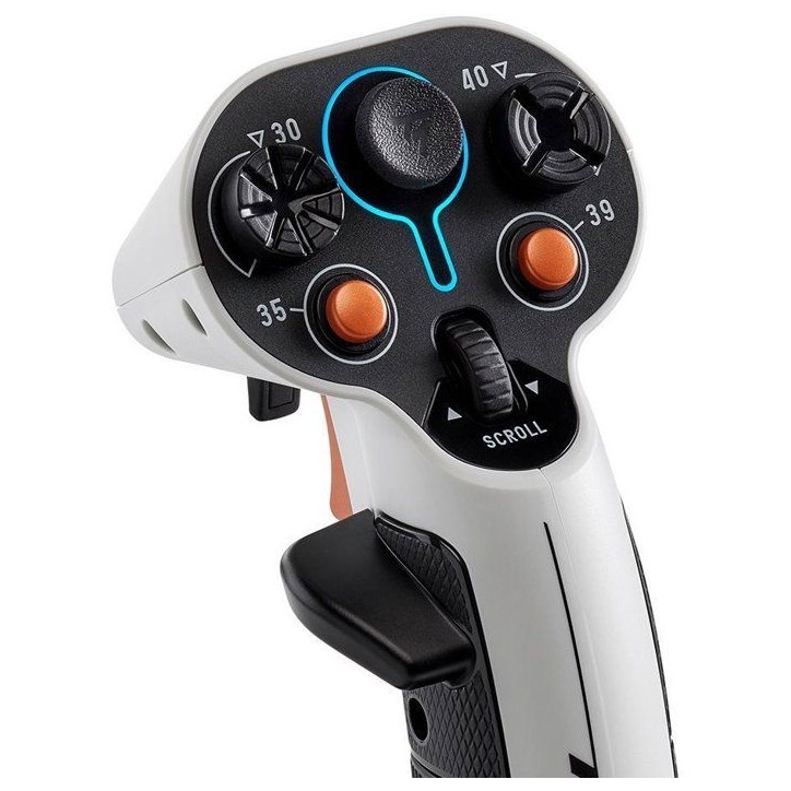 Joystick spatial - THRUSTMASTER - Sol-R 2 HOSAS Space Sim Duo - Ambidextre - 88 boutons - Technologie H.E.A.R.T. 16 bits Joystick spatial - THRUSTMASTER - Sol-R 2 HOSAS Space Sim Duo - Ambidextre - 88 boutons - Technologie H.E.A.R.T. 16 bits