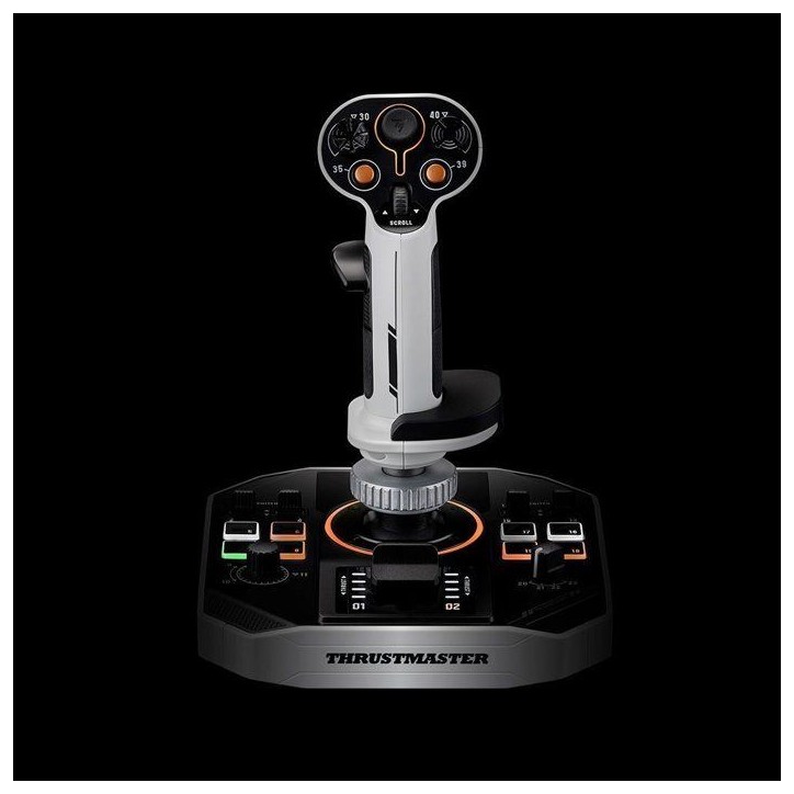 Joystick spatial - THRUSTMASTER - Sol-R 2 HOSAS Space Sim Duo - Ambidextre - 88 boutons - Technologie H.E.A.R.T. 16 bits Joystick spatial - THRUSTMASTER - Sol-R 2 HOSAS Space Sim Duo - Ambidextre - 88 boutons - Technologie H.E.A.R.T. 16 bits