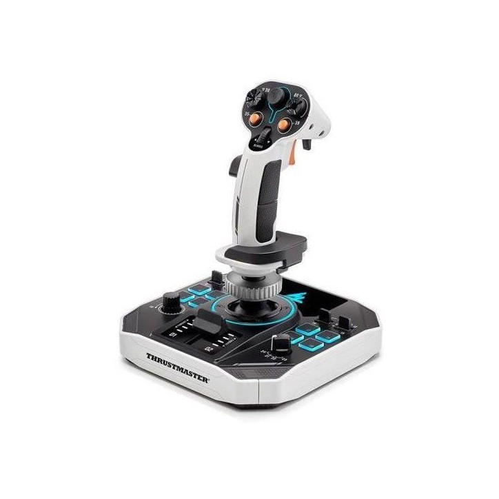 Joystick spatial - THRUSTMASTER - Sol-R 2 HOSAS Space Sim Duo - Ambidextre - 88 boutons - Technologie H.E.A.R.T. 16 bits Joystick spatial - THRUSTMASTER - Sol-R 2 HOSAS Space Sim Duo - Ambidextre - 88 boutons - Technologie H.E.A.R.T. 16 bits