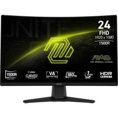 Ecran PC Gamer Incurvé - MSI - 24'' - FHD - 180Hz - Dalle VA - 1ms -