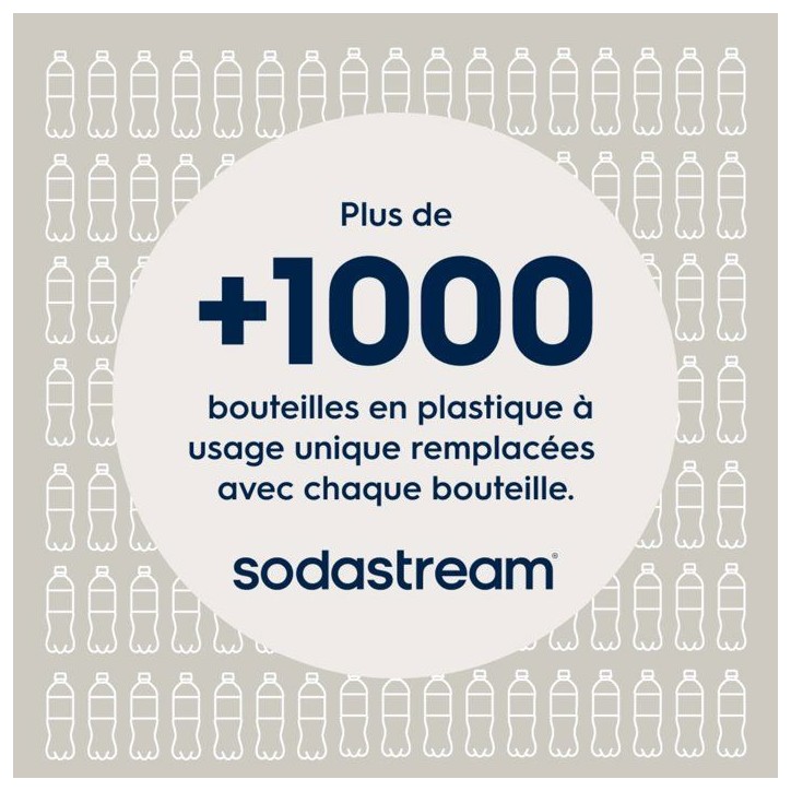 Bouteille isotherme SODASTREAM - Fizz&Go Cool - 0,9 L - Pour Machine a eau pétillante et Soda - Garde froid 12h - Sable Bouteille isotherme SODASTREAM - Fizz&Go Cool - 0,9 L - Pour Machine a eau pétillante et Soda - Garde froid 12h - Sable