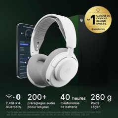Casque gaming sans fil - STEELSERIES - Arctis Nova 3XW - Autonomie 40h