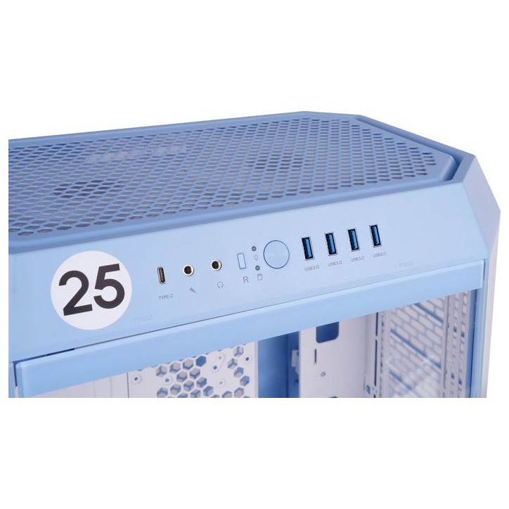 THERMALTAKE - CA-1Z1-00MFWN-00 - The TOWER 600 - Boitier PC sans alimentation - Moyen tour - Format ATX - Hydrangea blue THERMALTAKE - CA-1Z1-00MFWN-00 - The TOWER 600 - Boitier PC sans alimentation - Moyen tour - Format ATX - Hydrangea blue