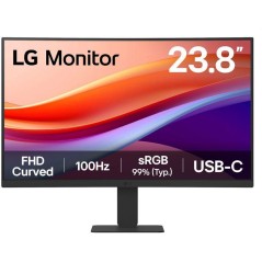 Ecran PC Incurvé - LG - 23,8 - FHD - 100Hz - Dalle VA - 5ms - 24U421A