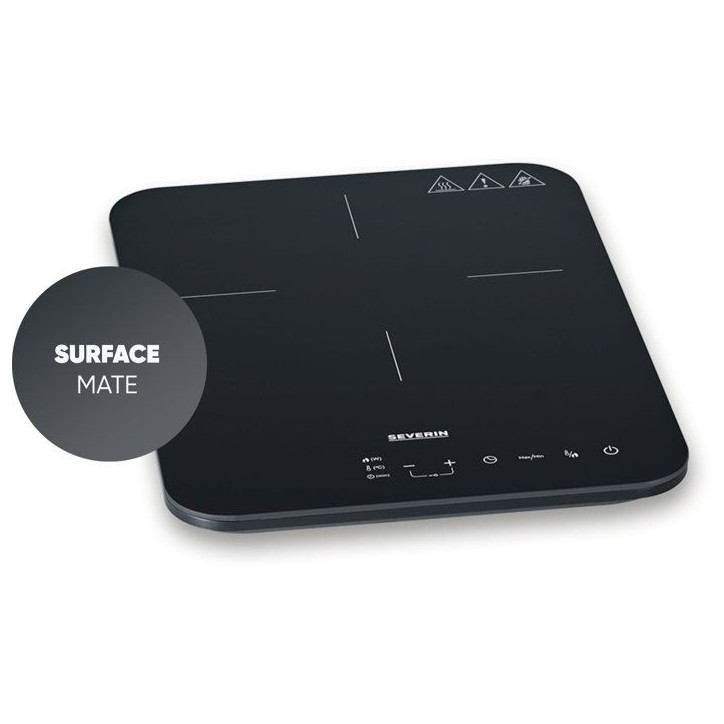Plaque a induction portable - SEVERIN - 1 foyer - 28 x 37 x 4,2 cm - Noir - DK1032 Plaque a induction portable - SEVERIN - 1 foyer - 28 x 37 x 4,2 cm - Noir - DK1032