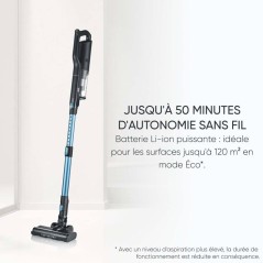 Aspirateur balai sans fil 2-en-1 - SEVERIN HV7151 - 300 W - 50 min - 6