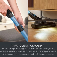 Aspirateur balai sans fil 2-en-1 - SEVERIN HV7151 - 300 W - 50 min - 6