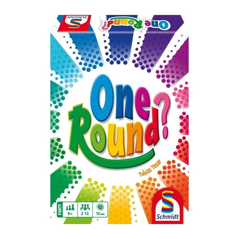 One Round? - Jeu de société - SCHMIDT SPIELE - Des 8 ans