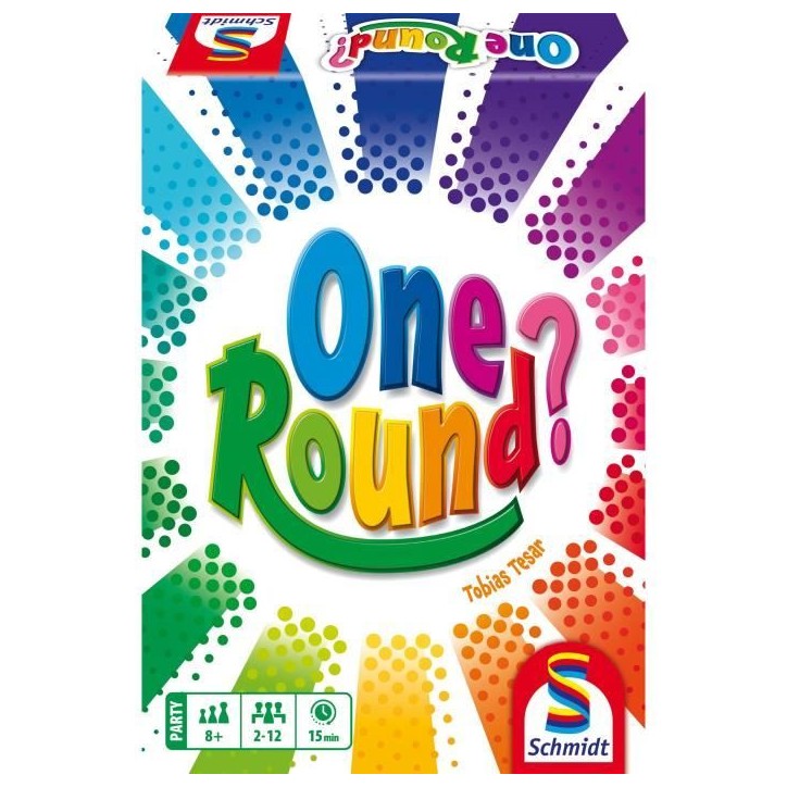 One Round? - Jeu de société - SCHMIDT SPIELE - Des 8 ans