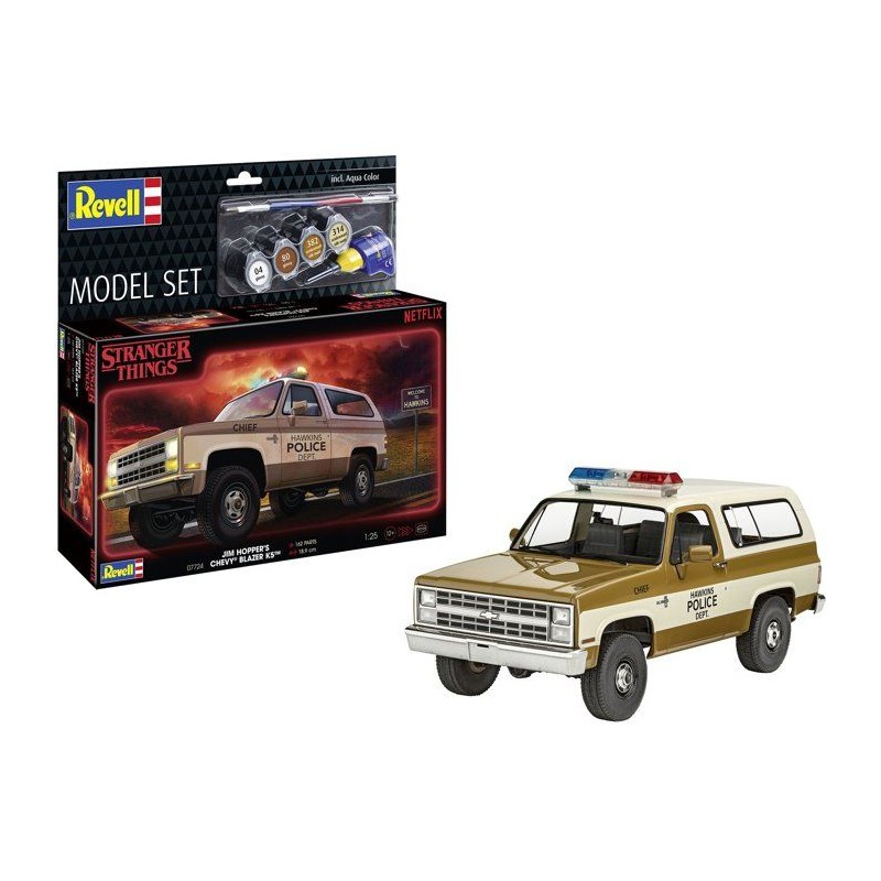 Maquette de voiture - REVELL - Model Set - Stranger Things - Chevrolet