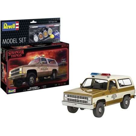 Maquette de voiture - REVELL - Model Set - Stranger Things - Chevrolet