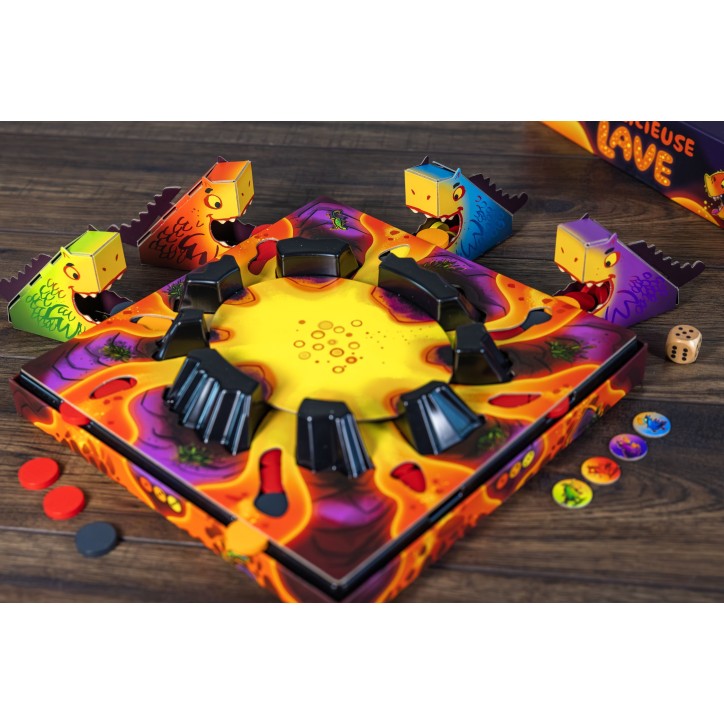 Délicieuse lave - Jeu de société - SCHMIDT SPIELE - Des 5 ans Délicieuse lave - Jeu de société - SCHMIDT SPIELE - Des 5 ans
