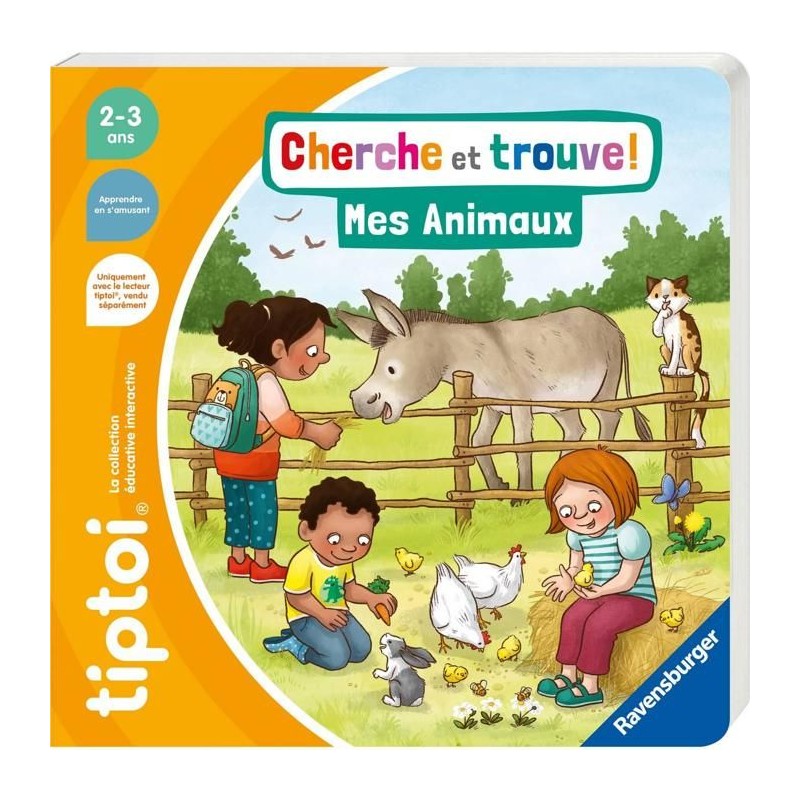 Tiptoi - Cherche et trouve: Mes animaux