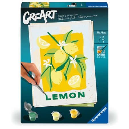 Créart Peinture au numéro : Lemon