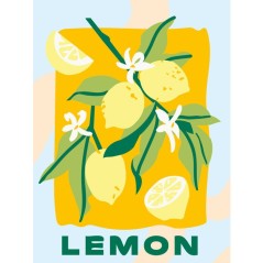 Créart Peinture au numéro : Lemon