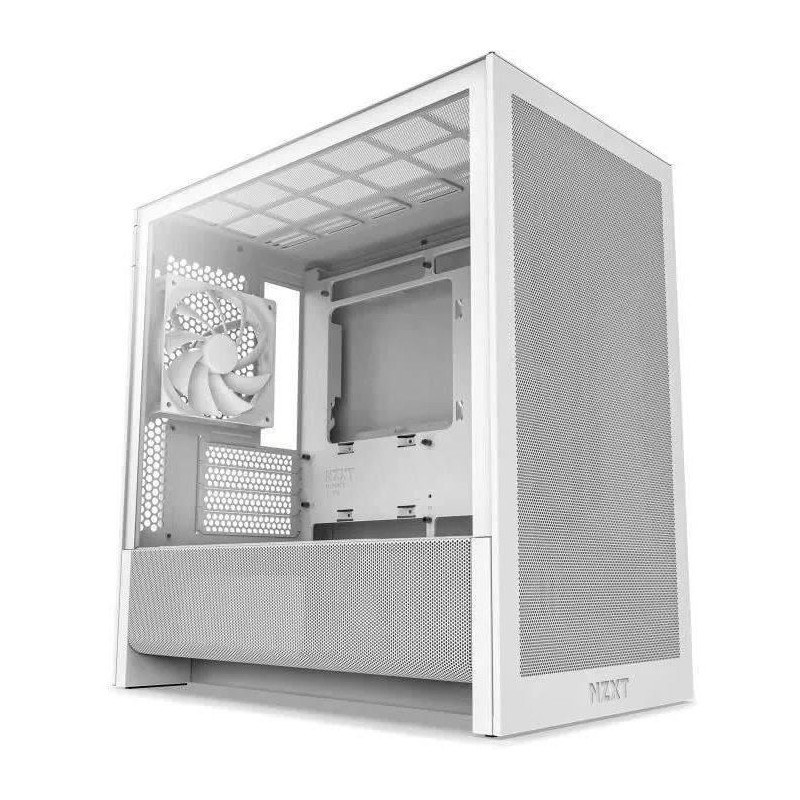 Boitier moyen-tour micro-ATX - NZXT - CC-H31FW-01 - H3 Flow - Blanc -