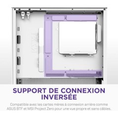 Boitier moyen-tour micro-ATX - NZXT - CC-H31FW-01 - H3 Flow - Blanc -