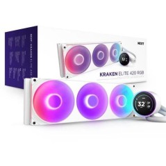 Watercooling - NZXT - RL-KR42E-W2 - Kraken Elite 420 RGB - Écran 2.72