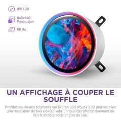 Watercooling - NZXT - RL-KR42E-W2 - Kraken Elite 420 RGB - Écran 2.72