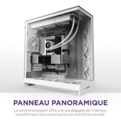 Boitier moyen-tour - NZXT - CM-H92FW-01 - H9 Flow - Double chambre - P