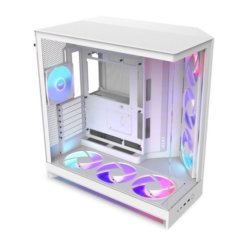 Boitier moyen-tour - NZXT - CM-H92FW-P1 - H9 Flow RGB+ - Ventilateurs