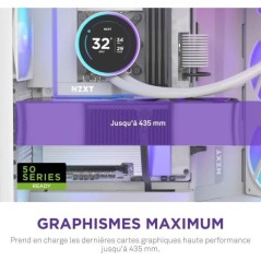 Boitier moyen-tour - NZXT - CM-H92FW-P1 - H9 Flow RGB+ - Ventilateurs