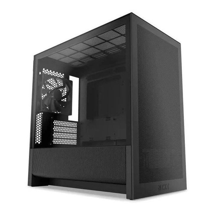 Boitier moyen-tour micro-ATX - NZXT - CC-H31FB-01 - H3 Flow - Airflow remarquable - Noir - GPU grand format Boitier moyen-tour micro-ATX - NZXT - CC-H31FB-01 - H3 Flow - Airflow remarquable - Noir - GPU grand format