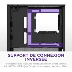Boitier moyen-tour micro-ATX - NZXT - CC-H31FB-01 - H3 Flow - Airflow