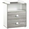 Chambre bébé complete - Lit 120x60, commode a langer et armoire - BA