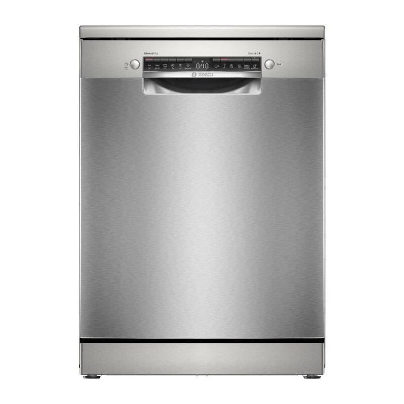 Lave-vaisselle pose-libre BOSCH SMS4ECI26E SER4 - 13 couverts - Induct
