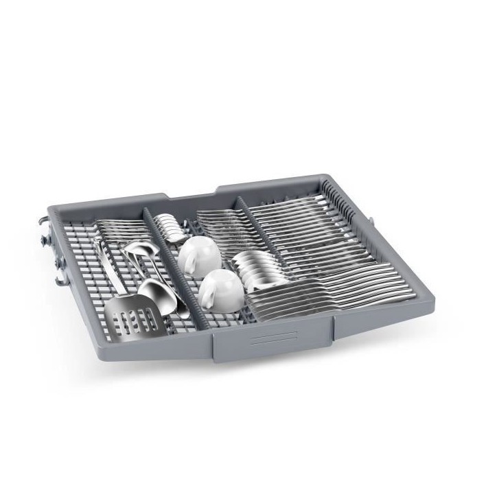 Lave-vaisselle pose-libre BOSCH SMS4ECI26E SER4 - 13 couverts - Induction - L60cm - 44 dB - tiroir a couverts - Acier brossé Lave-vaisselle pose-libre BOSCH SMS4ECI26E SER4 - 13 couverts - Induction - L60cm - 44 dB - tiroir a couverts - Acier brossé
