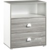 Chambre bébé complete - Lit 120x60, commode a langer et armoire - BA
