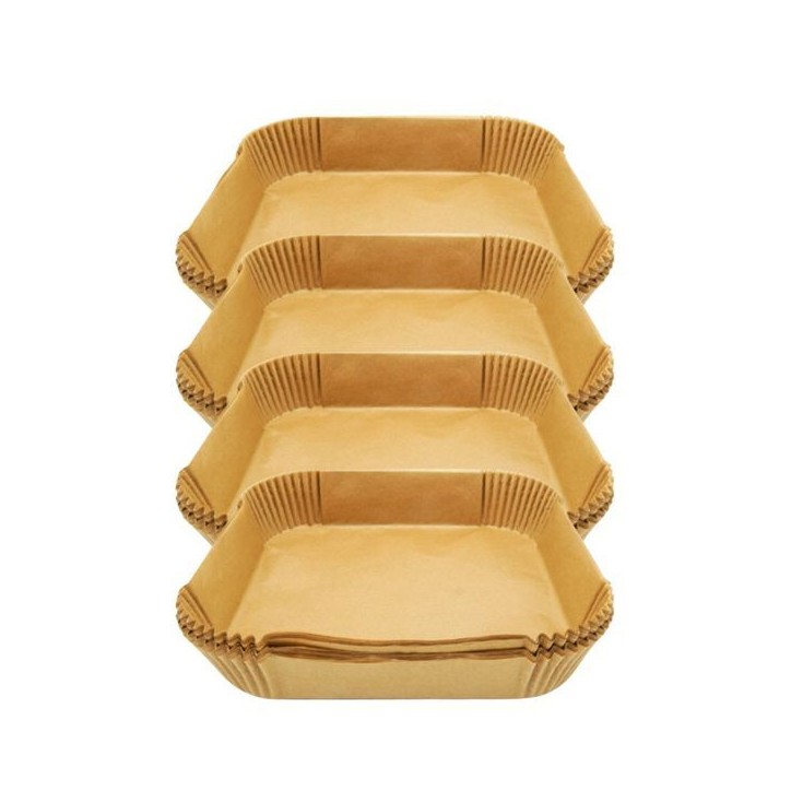 Ensemble de 200 Moules en papier pour air fryer carrés- FACKELMANN - Divers - 20 cm Ensemble de 200 Moules en papier pour air fryer carrés- FACKELMANN - Divers - 20 cm