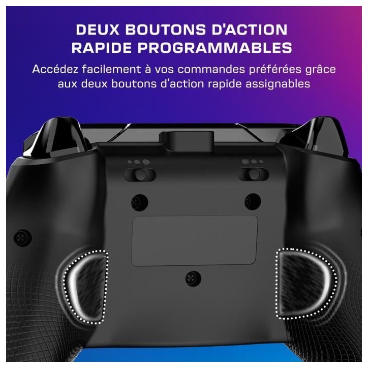 Manette de jeu RGB filaire - TURTLE BEACH - TBC-2002-05 - Afterglow™ Wave - Noir - Xbox/PC Manette de jeu RGB filaire - TURTLE BEACH - TBC-2002-05 - Afterglow™ Wave - Noir - Xbox/PC