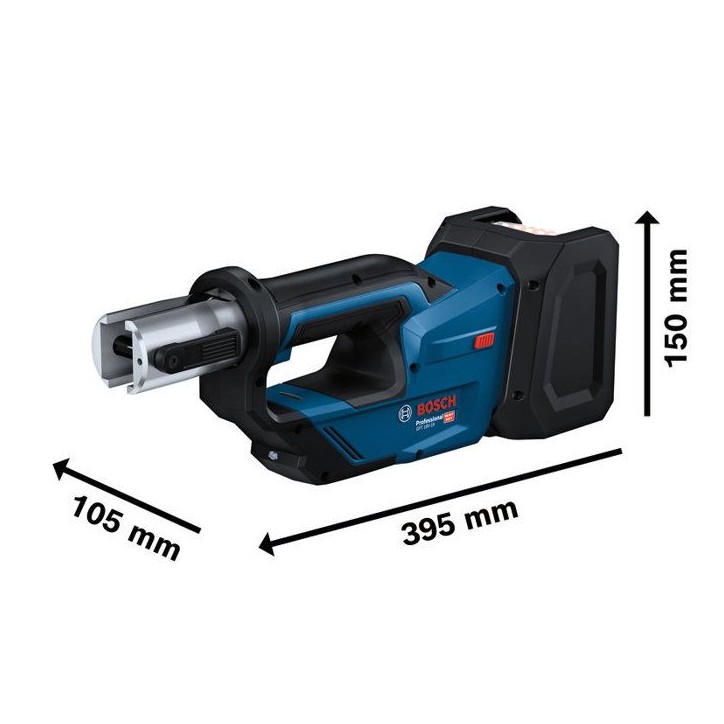 Sertisseuse - BOSCH PROFESSIONAL - GPT 18V-19 + Kit RFz12/16/20 - Sans batterie ni chargeur - Tete 360° - L-Boxx 238 Sertisseuse - BOSCH PROFESSIONAL - GPT 18V-19 + Kit RFz12/16/20 - Sans batterie ni chargeur - Tete 360° - L-Boxx 238