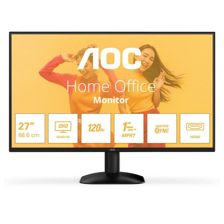 Ecran PC - AOC - 27'' - QHD - 120Hz - Dalle IPS - 1ms - Q27B35S3 Ecran PC - AOC - 27'' - QHD - 120Hz - Dalle IPS - 1ms - Q27B35S3