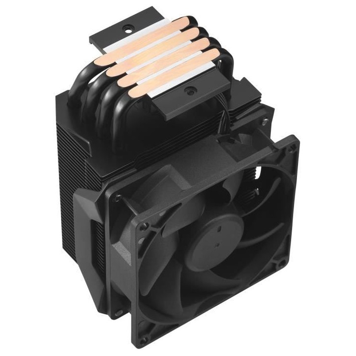 Refroidissement PC - COOLER MASTER - Hyper 411 Nano - Ventilateur 9,2 cm - Flux d'air 76,2 m³/h - Couleur Noir Refroidissement PC - COOLER MASTER - Hyper 411 Nano - Ventilateur 9,2 cm - Flux d'air 76,2 m³/h - Couleur Noir