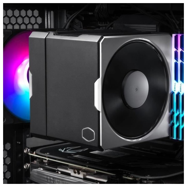 Refroidissement PC - COOLER MASTER - Hyper 612 APEX - 6 caloducs - Ventilateurs Mobius 120P - Design compact Refroidissement PC - COOLER MASTER - Hyper 612 APEX - 6 caloducs - Ventilateurs Mobius 120P - Design compact