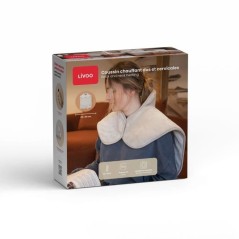 Coussin chauffant dos et cervicales - LIVOO - DOS218C - 100 W - 60 x 9