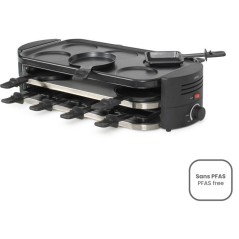 Appareil a raclette, pizzas et crepes 8 personnes - Livoo - DOC337 -