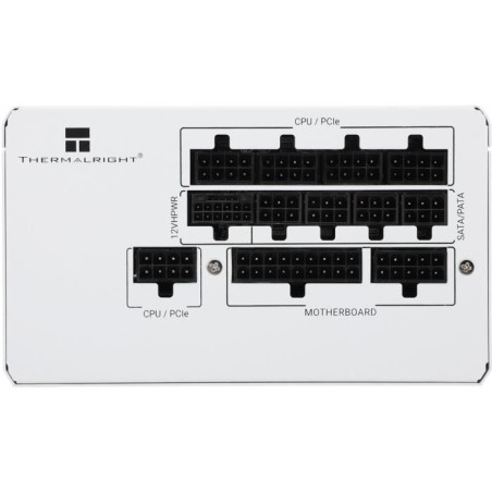 THERMALRIGHT - TG1000 - Alimentation PC - 1000 W - 80+ Gold - ATX3.0 - Full modulaire - PCI-E 5.0 Blanc