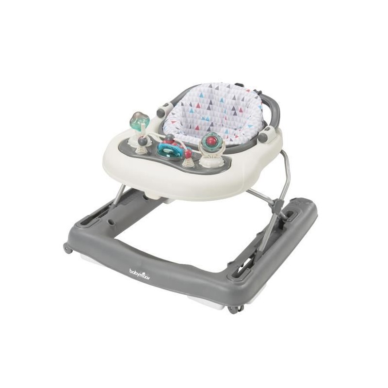 BABYMOOV Trotteur-Pousseur bébé - Evolutif - Pliage compact - Musica
