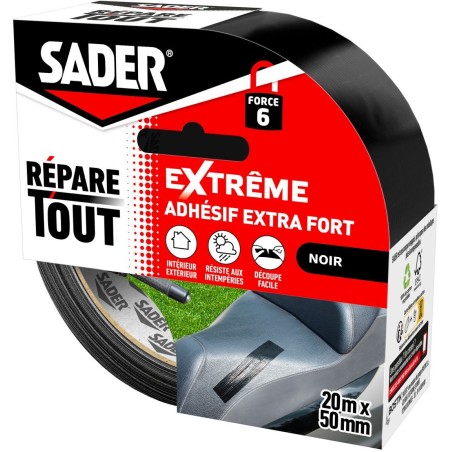 Adhésif extra fort - SADER - Repare tout extreme - Intérieur & Exter