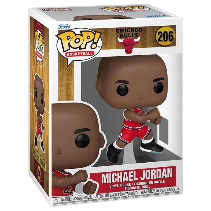 Figurine Funko Pop! - Basketball NBA Chicago Bulls Michael Jordan « The Shot » - Vinyle