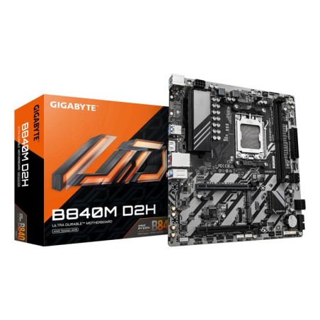 Carte mere - GIGABYTE - B840M D2H - Format Micro-ATX - Chipset AMD B84