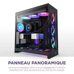 Boitier moyen-tour NZXT - CM-H92FB-P1 - H9 Flow RGB+ - Double chambre