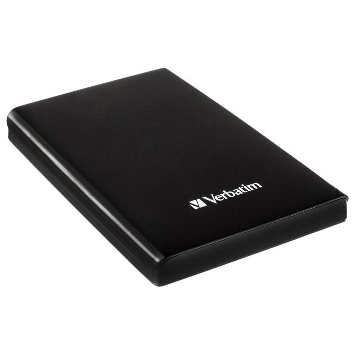 Disque SSD externe - VERBATIM - Store'N'Go Slim - 512 Go - Noir Disque SSD externe - VERBATIM - Store'N'Go Slim - 512 Go - Noir