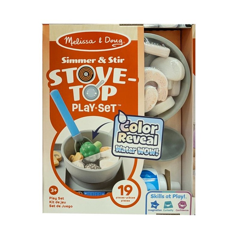 SPINMASTER Melissa & Doug - Coffret Cuisine Water Wow! - 19 accessoire